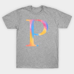 Sunrise Rho Letter T-Shirt